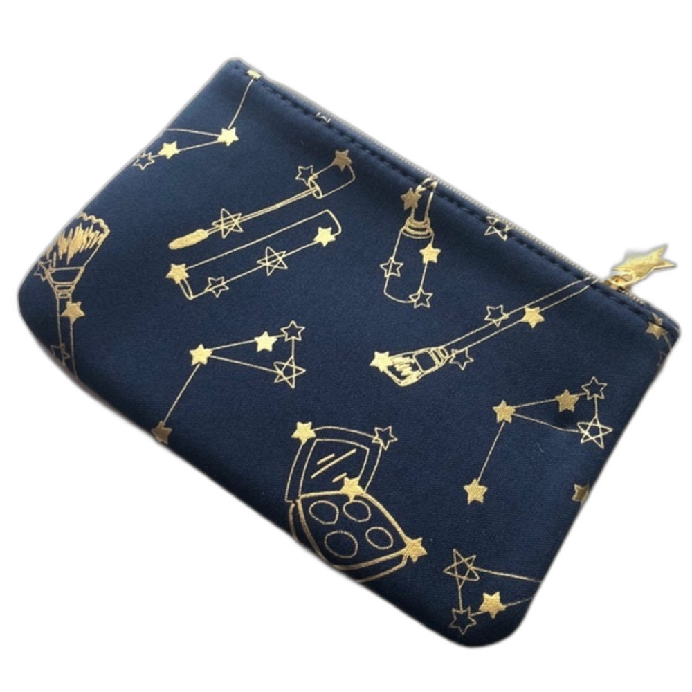 Ipsy Makeup Graphic Cosmetic Bag NWOT One Size Chic Cute Minimalist